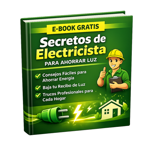 E-BOOK GRATIS (Secretos de Electricista para Ahorrar Luz ⚡)